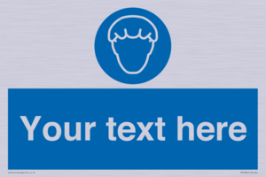 Custom Hair protection must be worn